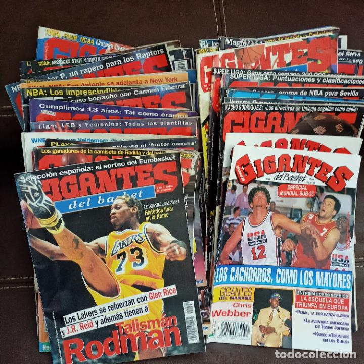 Colecionismo desportivo: Lote 39 n&uacute;meros gigantes del basket baloncesto a&ntilde;os 90 ACB NBA Jordan etc