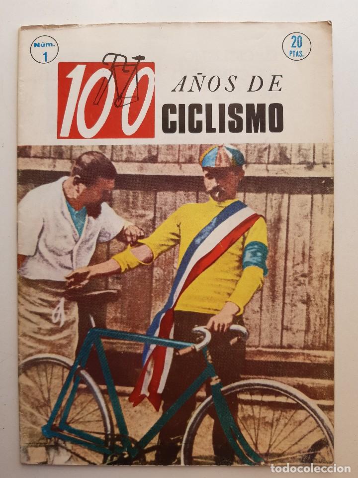 Coleccionismo deportivo: 100 AÑOS DE CICLISMO COMPLETA 20 NUMEROS IBERICO EUROPEA 1970 - Foto 2 - 255576510