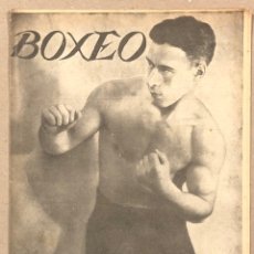 Coleccionismo deportivo: REVISTA BOXEO N° 575 (1936). PINEDO, LEGARRETA, LUIS ÁNGEL FIRPO, MAX SCHMELING, PERNOT,...