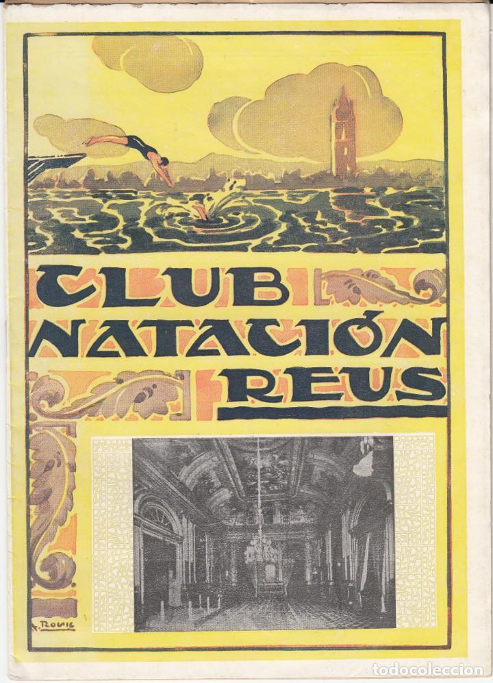 Coleccionismo deportivo: REVISTA CLUB NATACION REUS PLOMS - AÑO 1948------ NUMERO 19 ------ - Foto 1 - 263952335