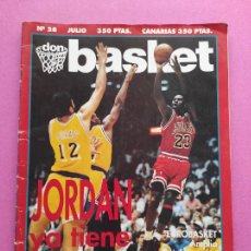 Coleccionismo deportivo: REVISTA DON BASKET Nº 28 CHICAGO BULLS ANILLO NBA 90/91 JORDAN - POSTER YUGOSLAVIA EUROBASKET 1991. Lote 264127320