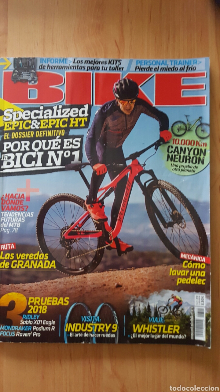 Coleccionismo deportivo: REVISTA &rdquo;BIKE&rdquo; - CICLISMO - N&Uacute;M. 310 ED. 2 2018 RUTA LAS VEREDAS GRANADA