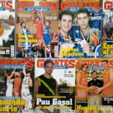 Coleccionismo deportivo: REVISTA ''GIGANTES DEL BASKET'' - COLECCIONABLE ACB 1985-86 / 1999-00 - PETROVIC, SABONIS, GASOL.... Lote 190647101