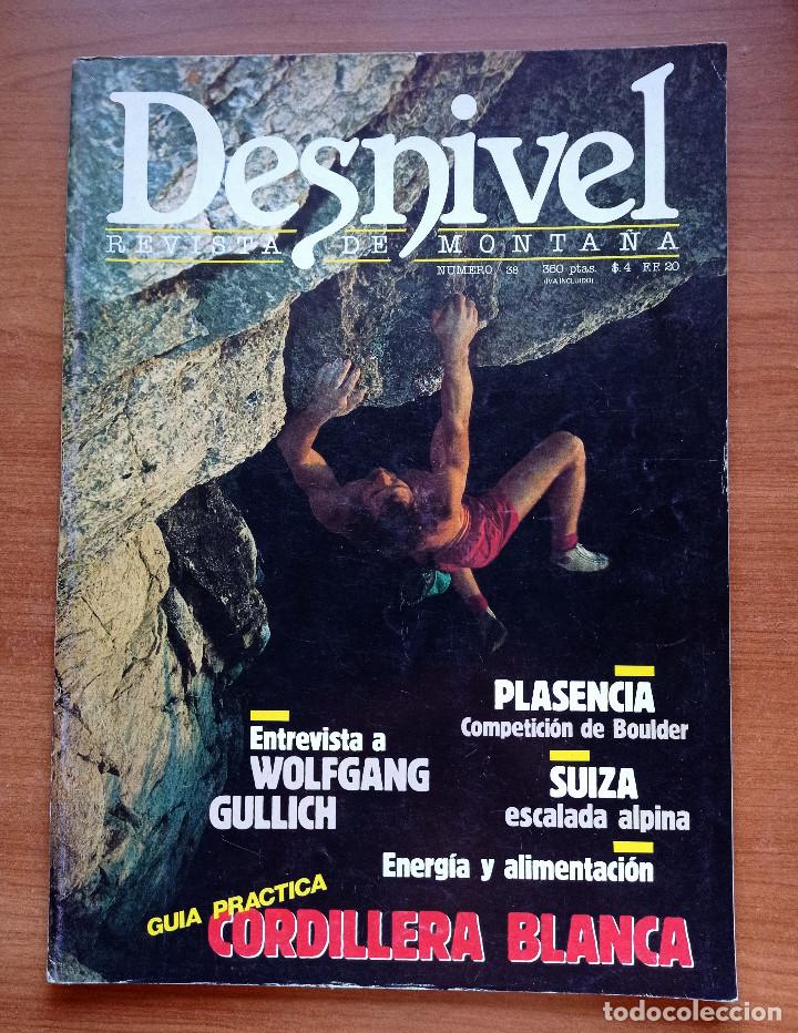 Collezionismo sportivo: Desnivel n&ordm; 38, Revista de Monta&ntilde;a