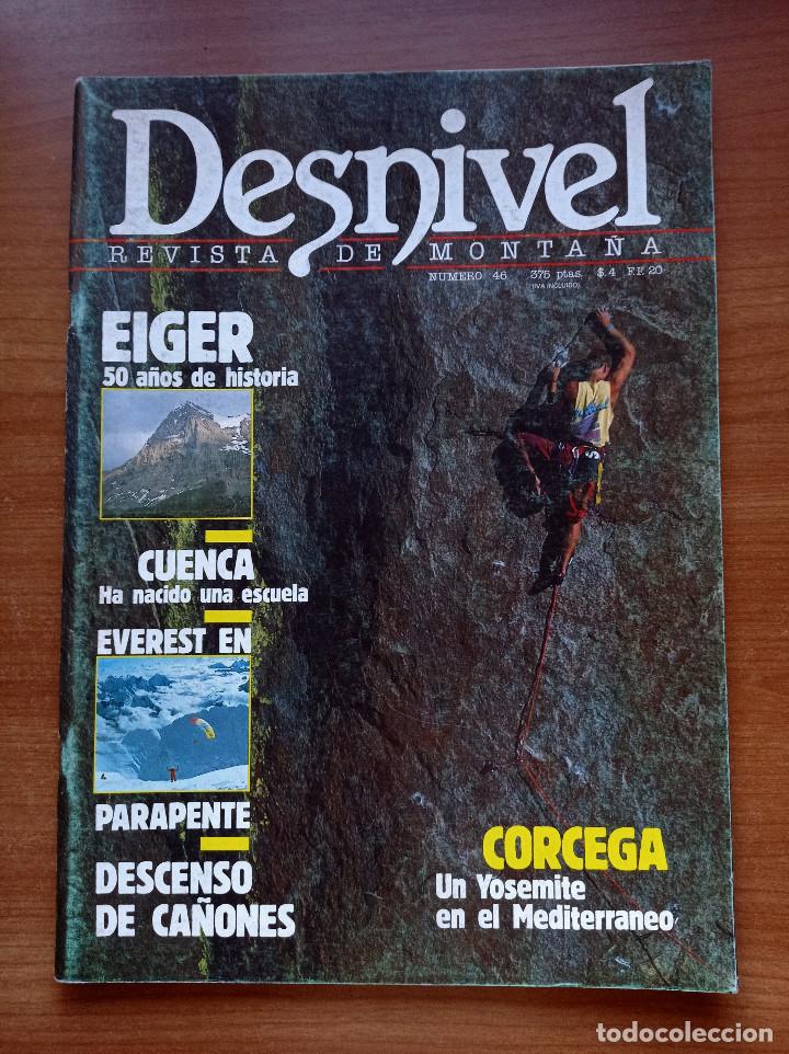 Collezionismo sportivo: Desnivel n&ordm; 46, Revista de Monta&ntilde;a, 1989