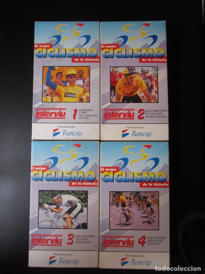 Coleccionismo deportivo: El Mejor Ciclismo de la Historia (Colecci&oacute;n Revista Intervi&uacute;) (4 Cintas VHS)