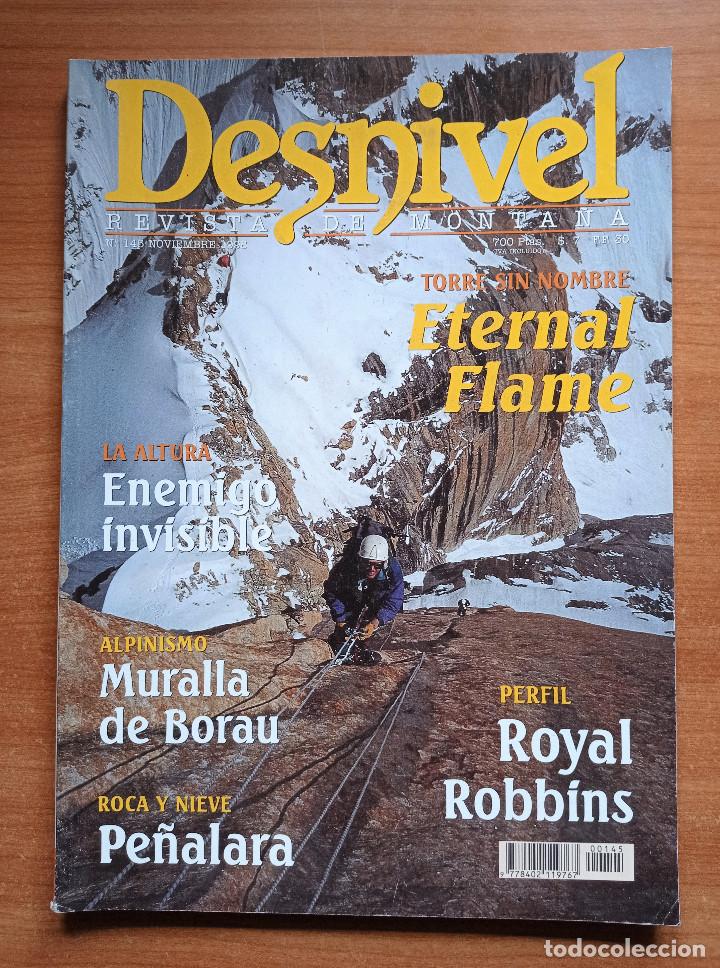Coleccionismo deportivo: Desnivel n&ordm; 145, Revista de Monta&ntilde;a, Noviembre 1998
