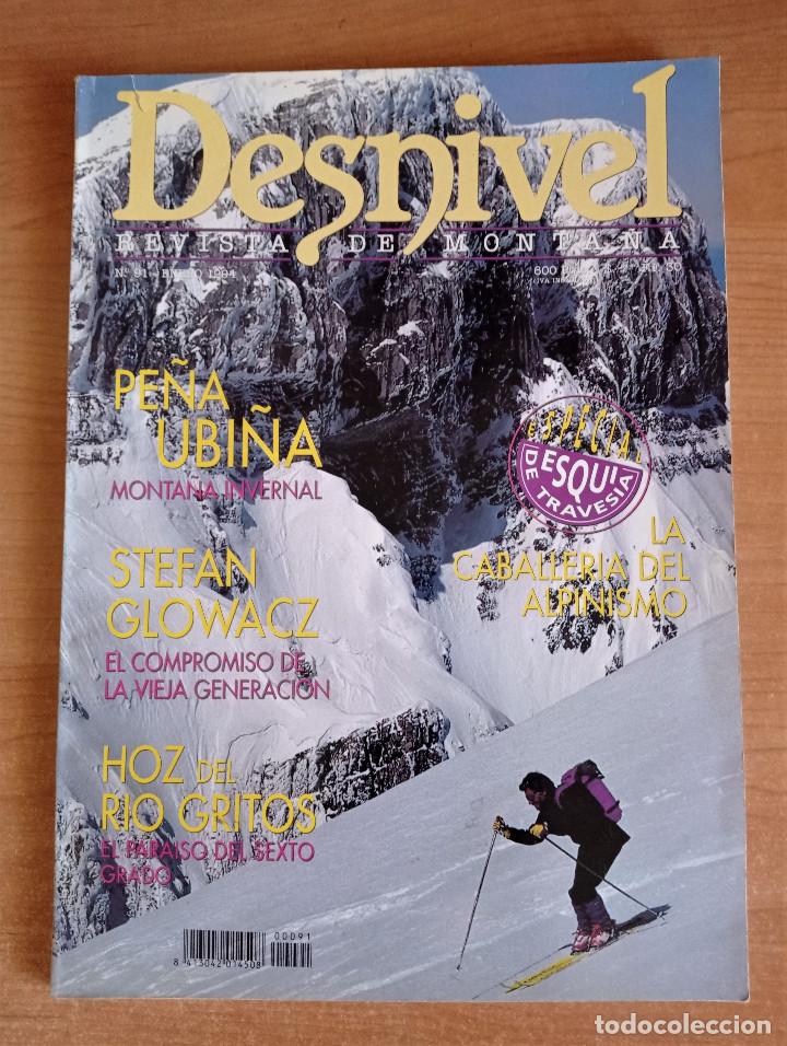 Collezionismo sportivo: Desnivel n&ordm; 91, Revista de Monta&ntilde;a, Enero 1994