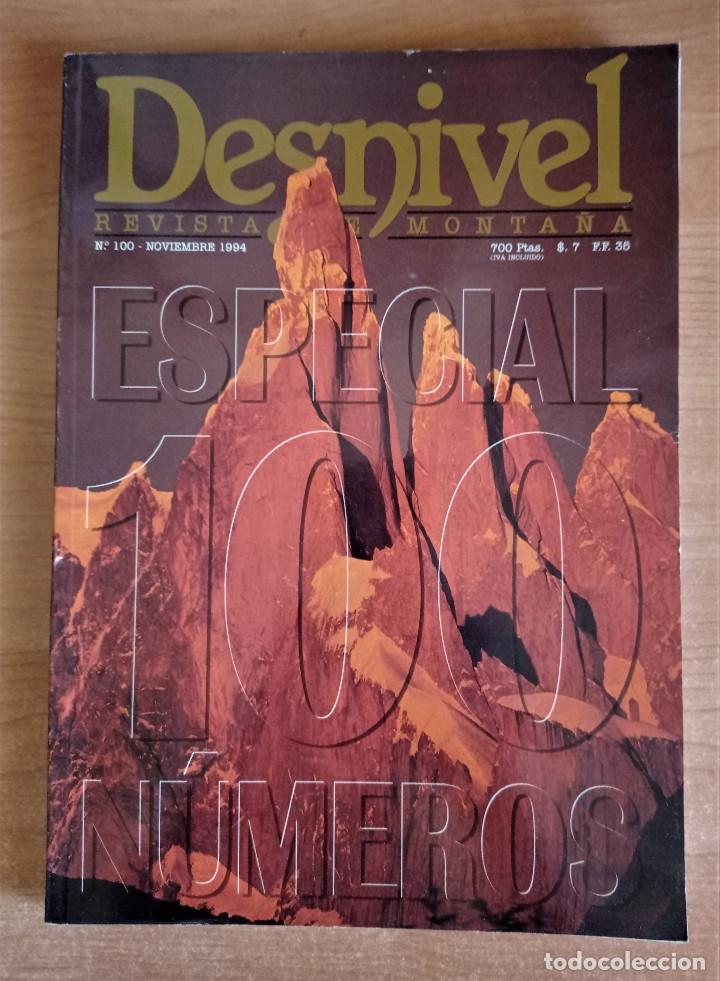 Collezionismo sportivo: Desnivel n&ordm; 100, Revista de Monta&ntilde;a, Noviembre 1994