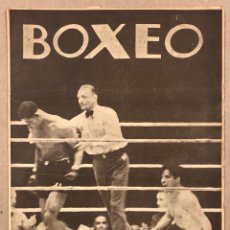 Coleccionismo deportivo: REVISTA BOXEO N° 549 (1935). JOE LEWIS, UZCUDUN, SCHMELING, BAER, SANTIAGO RANCHO, BARNEY ROSS,... Lote 276518153