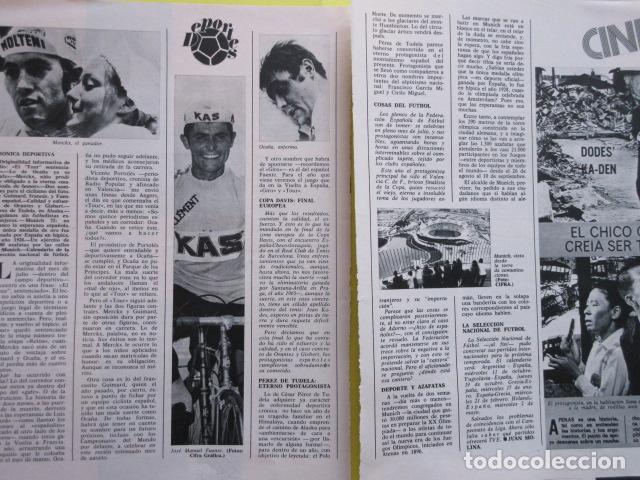 Coleccionismo deportivo: A&Ntilde;O 1972 - CICLISMO EDDY MERCKS OCA&Ntilde;A JOSE MANUEL FUENTES - 2 PAGINAS