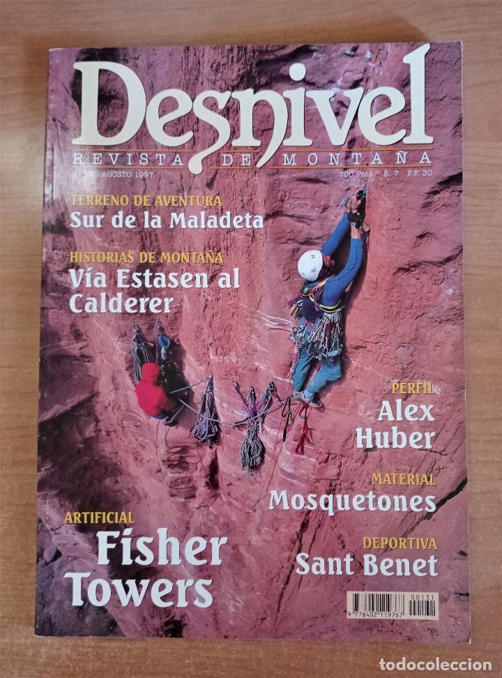 Collezionismo sportivo: Desnivel n&ordm; 131, Revista de Monta&ntilde;a, Agosto 1997