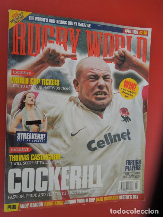 Sammelleidenschaft Sport: RUGBY WORLD -RUGBY MAGAZYNE - APRIL 1999 WORLD CUP - COCKERILL -