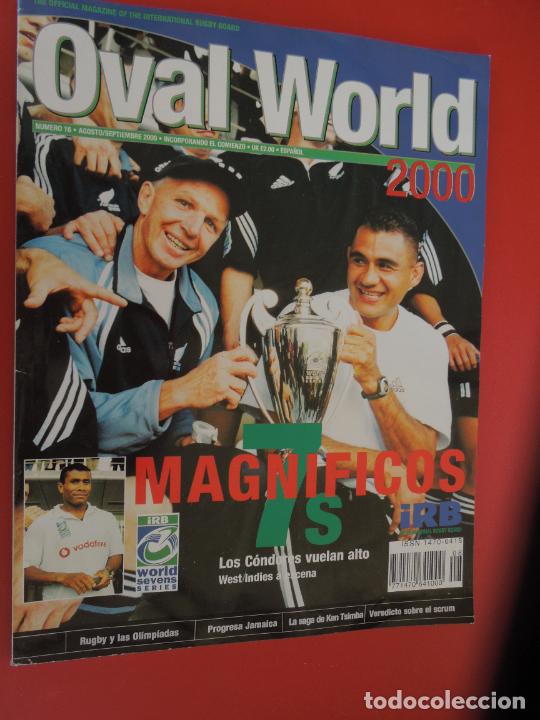 Sammelleidenschaft Sport: OVAL WORLD N&ordm; 16 REVISTA DE RUGBY - AGOSTO 2000 - LOS SIETE MAGNIFICOS
