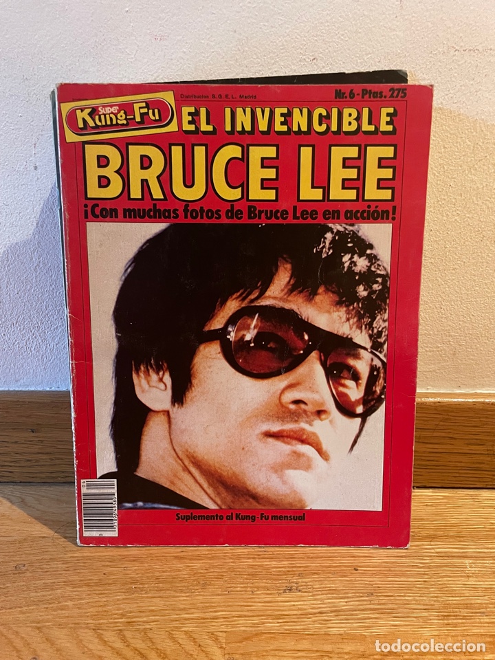 Coleccionismo deportivo: Bruce Lee n&uacute;mero 6