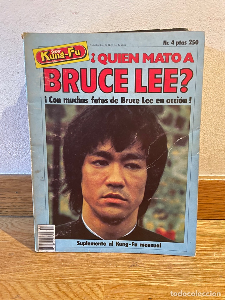 Coleccionismo deportivo: Bruce Lee n&uacute;mero 4