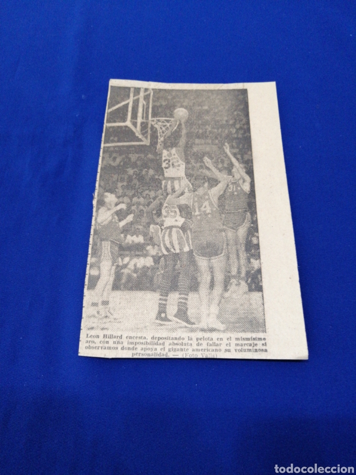 Collectionnisme sportif: HARLEM GLOBETROTTERS EN ESPA&Ntilde;A RECORTE DE PRENSA DE LA &Eacute;POCA