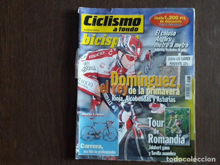 Coleccionismo deportivo: revista ciclismo a fondo n&ordm; 175, junio 1999. Dominguez el rey de la primavera.
