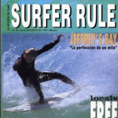 Coleccionismo deportivo: SURFER RULE. LA REVISTA DE SURF. Nº 38 DEL 96. Lote 288428243