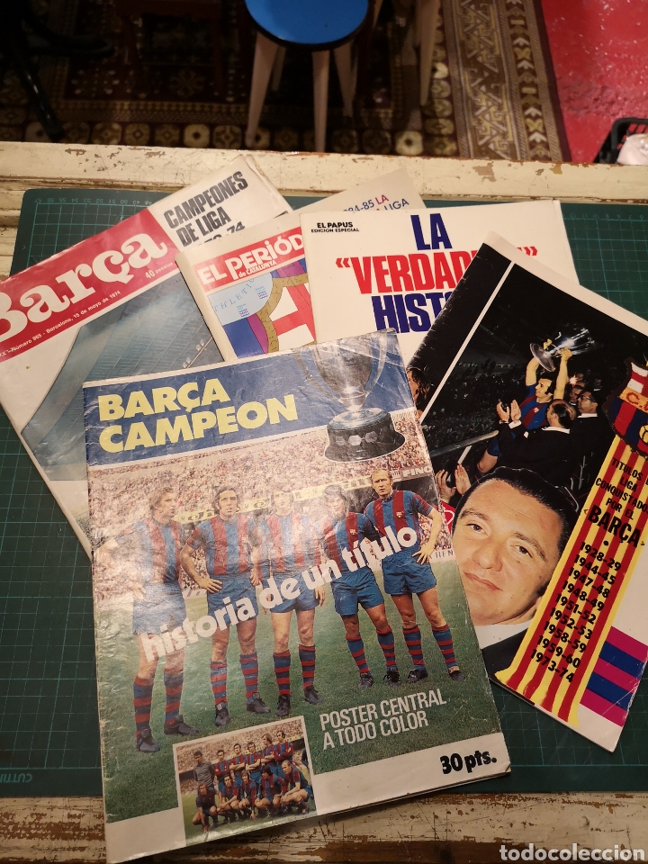 Coleccionismo deportivo: Varias Revistas Bar&cent;a