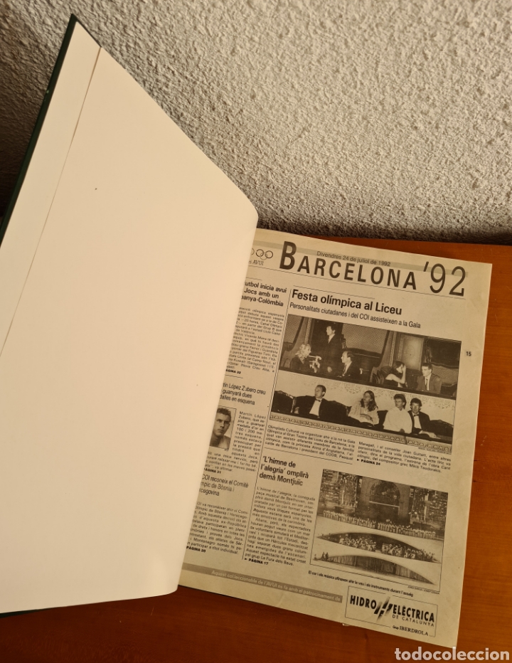 Coleccionismo deportivo: Diario Avui Barcelona 92 - Juegos Ol&iacute;mpicos Olimpiadas Cr&oacute;nica Completa