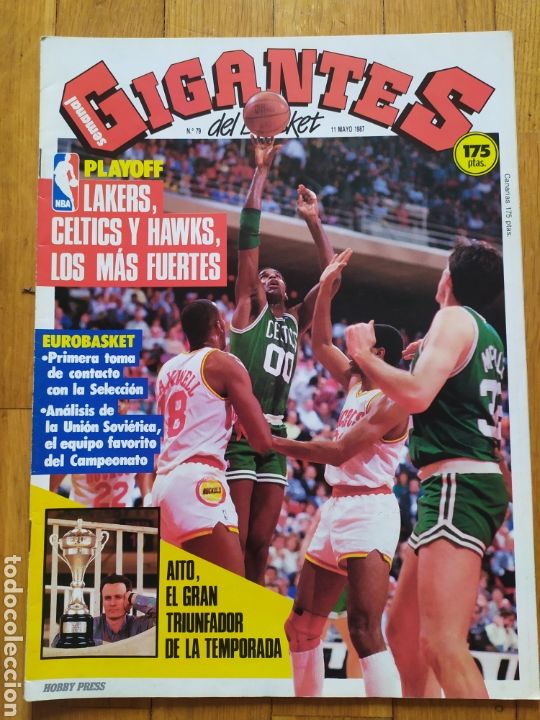 Coleccionismo deportivo: Gigantes del basket n&deg; 79 mayo 1987