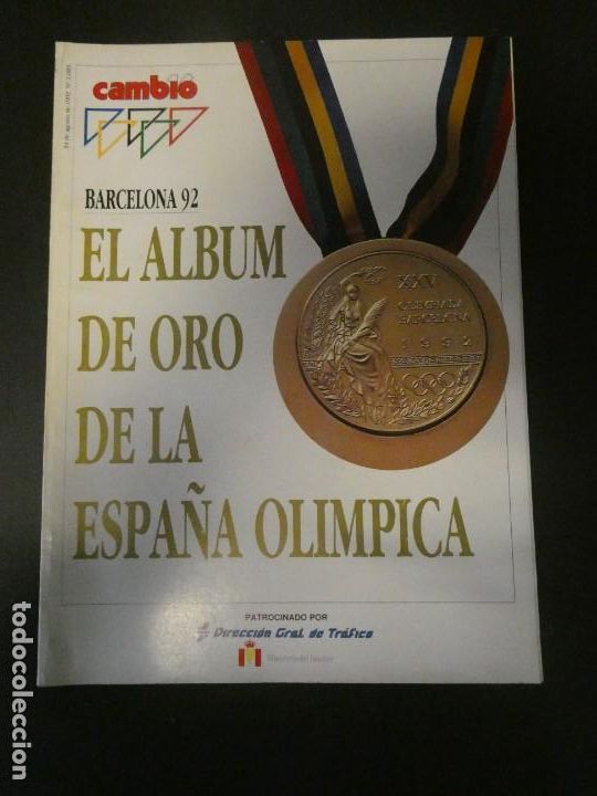 Coleccionismo deportivo: DIARIO 16 BARCELONA 92 EL &Aacute;LBUM DE ORO DE LA ESPA&Ntilde;A OL&Iacute;MPICA (MIRA LA DESCRIPCI&Oacute;N)