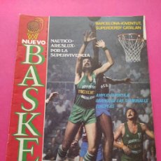Coleccionismo deportivo: REVISTA NUEVO BASKET Nº 22 1981 COPAS EUROPEAS 80/81 - BARÇA-JOVENTUT - NBA EN ESPAÑA