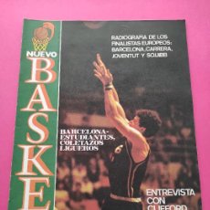 Coleccionismo deportivo: REVISTA NUEVO BASKET Nº 25 1981 COPAS EUROPEAS BARÇA JOVENTUT - LUYK - NCAA