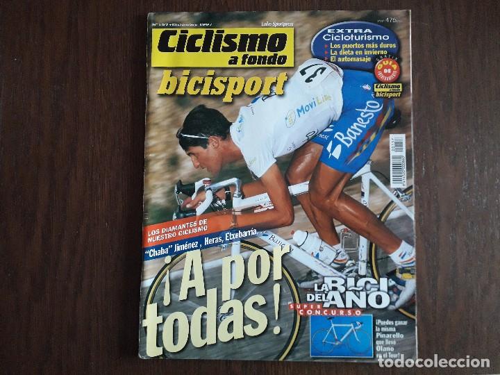 Coleccionismo deportivo: revista de ciclismo, ciclismo a fondo n&ordm; 157, diciembre 1997