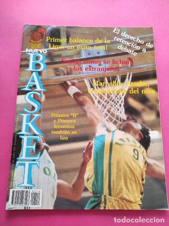Coleccionismo deportivo: REVISTA NUEVO BASKET N&ordm; 114 1983 - COPAS EUROPEAS - MARCELLUS STARKS - ORTEGA - NBA