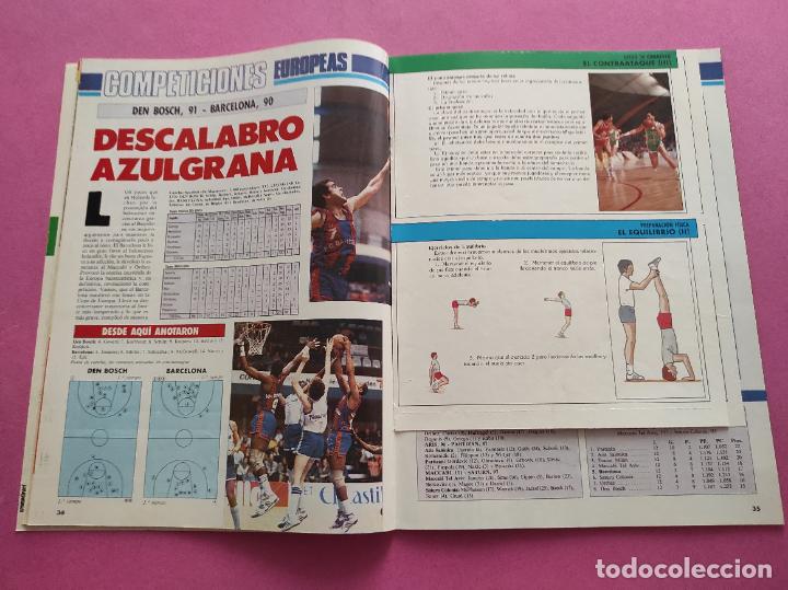 Coleccionismo deportivo: REVISTA GIGANTES DEL BASKET Nº 124 1988 REAL MADRID CAMPEON COPA KORAC 87/88-CORBALAN-LOLO SAINZ - Foto 2 - 304001383