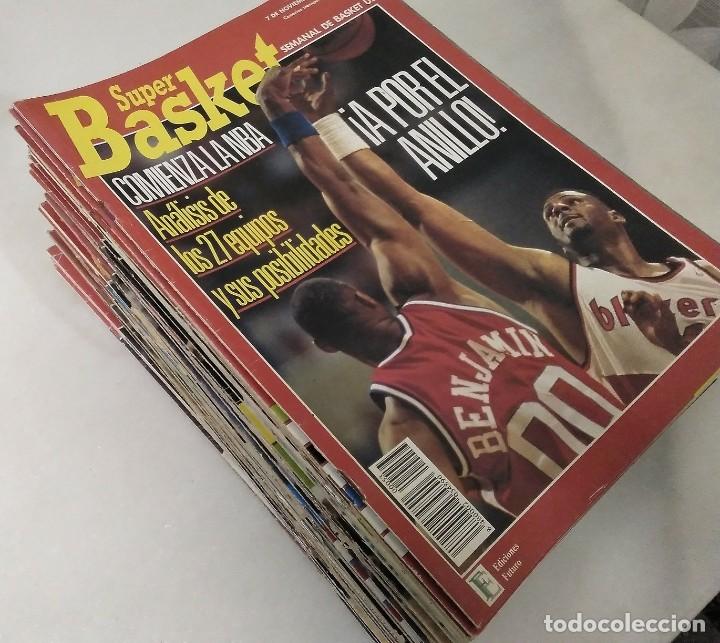 Coleccionismo deportivo: Colección de 37 revistas Superbasket (1990-1993) - NBA - Jordan, Magic, Bird, Barkley... - Foto 2 - 304144263