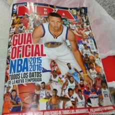 Coleccionismo deportivo: GUÍA OFICIAL NBA 2015-2016. Lote 306411183