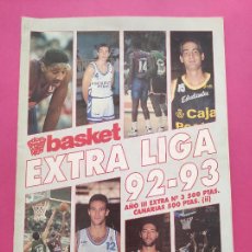 Coleccionismo deportivo: REVISTA DON BASKET EXTRA LIGA BALONCESTO 92/93 ESPECIAL GUIA TEMPORADA 1992/1993. Lote 311501403
