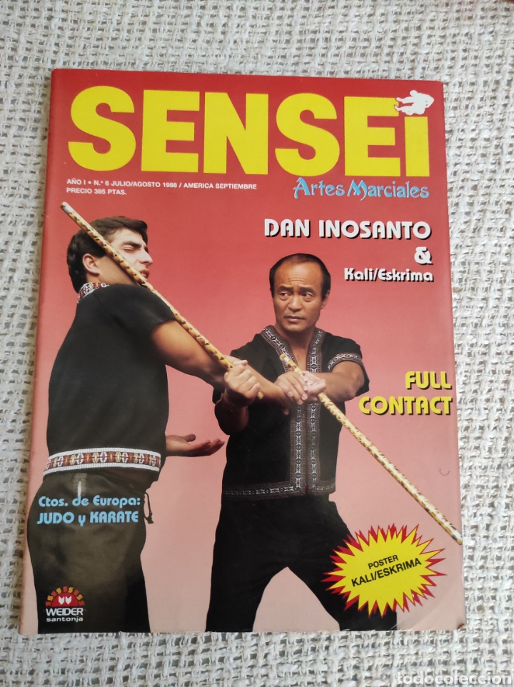 Collezionismo sportivo: SENSEI N&ordm; 6 , ARTES MARCIALES
