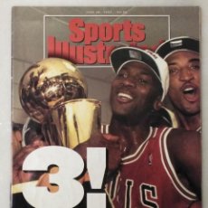 Coleccionismo deportivo: MICHAEL JORDAN - CHICAGO BULLS - REVISTA ''SPORTS ILLUSTRATED'' (JUNIO 1993) - TERCER ANILLO - NBA