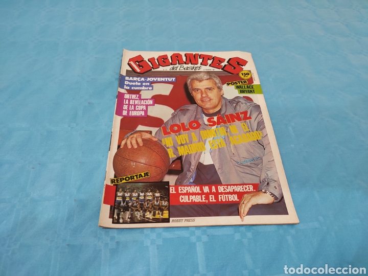 Coleccionismo deportivo: REVISTA GIGANTES DEL BASKET N&deg; 67. P&Oacute;STER WALLACE BRYANT.