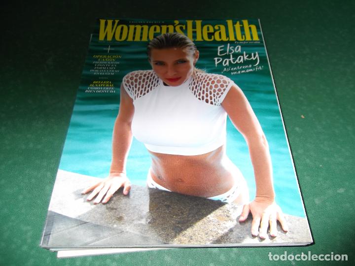 Collezionismo sportivo: women&acute;s health, mayo y junio 2015, elsa pataky, operacion ca&ntilde;on