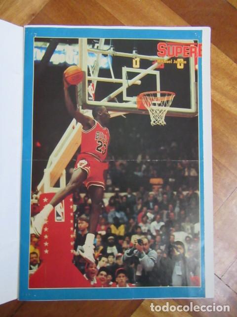 Coleccionismo deportivo: poster gigante de Michael Jordan