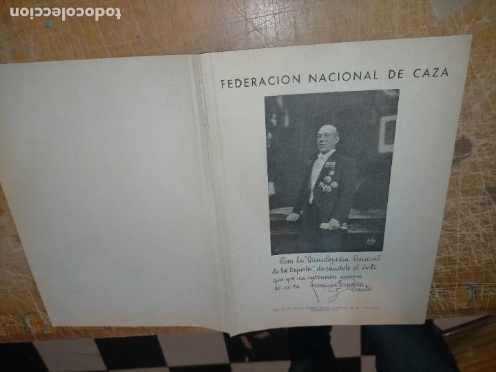 Coleccionismo deportivo: Federaci&oacute;n espa&ntilde;ola de caza 1950 - 6 HOJAS - 10 CARILLAS editadas