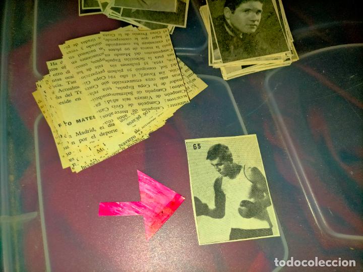 Collectionnisme sportif: RECORTE CAMPEON DEPORTIVO A&Ntilde;OS 40 - DEPORTE BOXEO - 65 JOAQUIN VALLS VILAR JOE WALIS