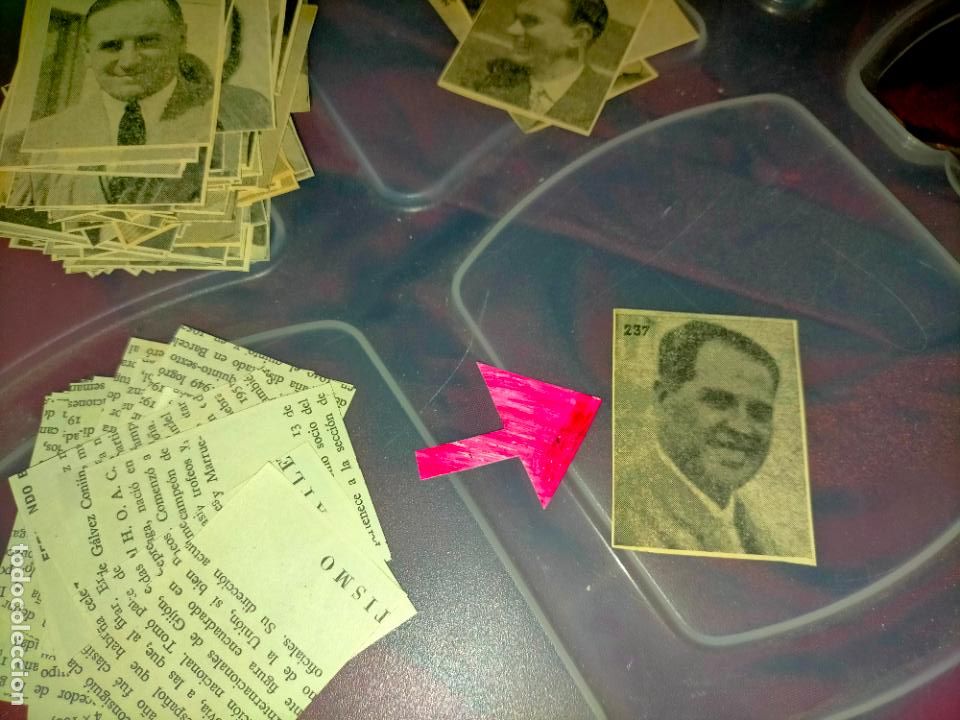 Collectionnisme sportif: RECORTE CAMPEON DEPORTIVO A&Ntilde;OS 40 - DEPORTE TIRO DE PICHON - 237 LUIS IBA&Ntilde;EZ