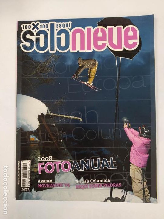Coleccionismo deportivo: REVISTA SOLO NIEVE 100X100 ESQUI N&ordm; 51. INVIERNO 2008. TDKR69