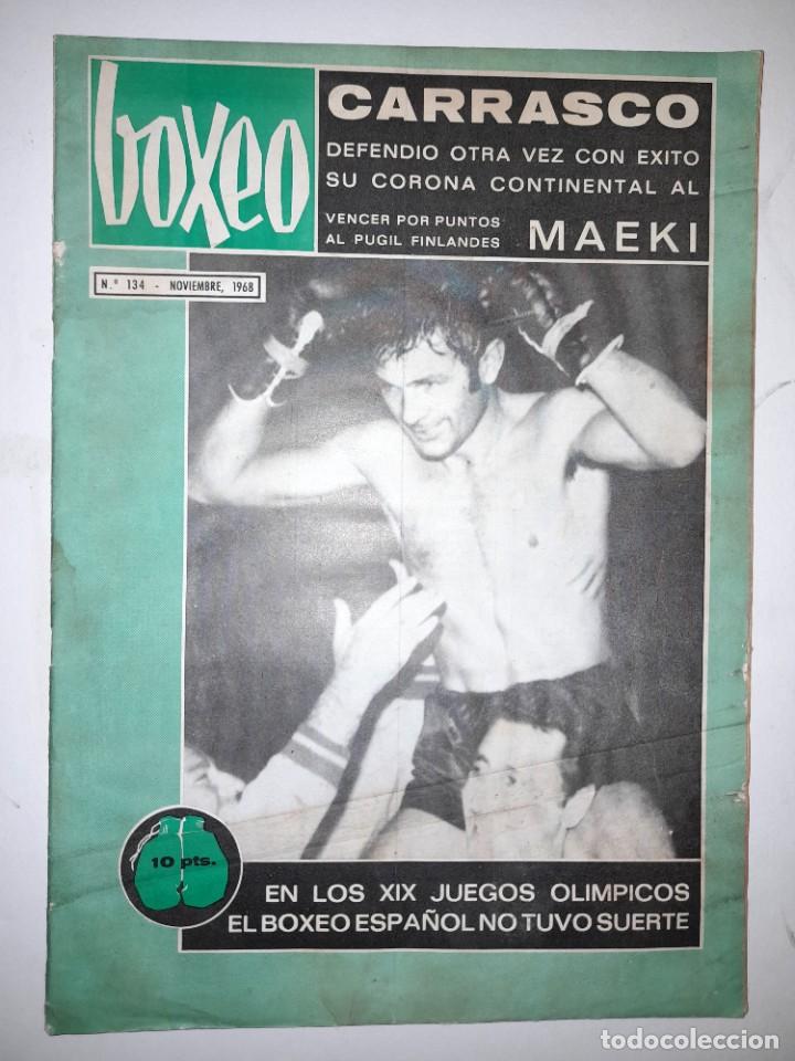 Coleccionismo deportivo: Revista española Boxeo nº 134 año 1968 - Foto 1 - 339358113