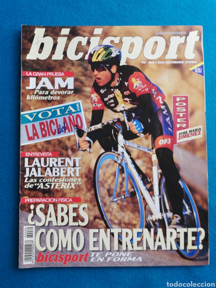 Coleccionismo deportivo: REVISTA CICLISMO BICISPORT N&deg; 80 DICIEMBRE 1995