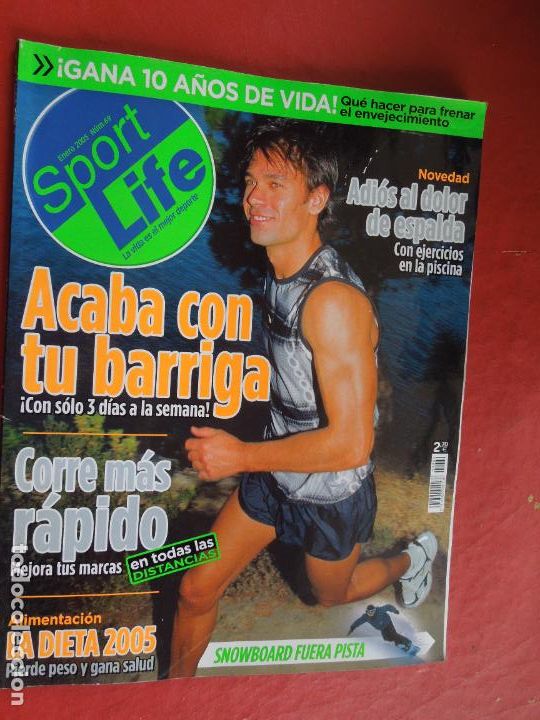 Coleccionismo deportivo: SPORT LIFE REVISTA N&ordm; 69- 01-2005- ACABA CON TU BARRIGA TRES DIAS A LA SEMANA