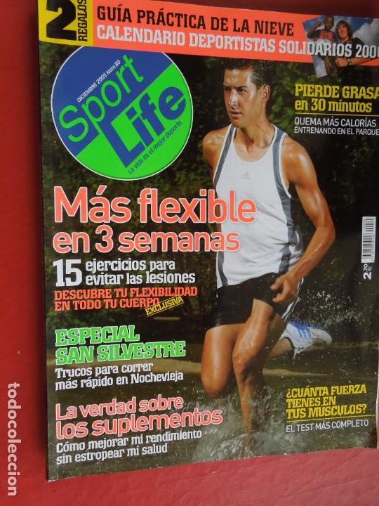 Coleccionismo deportivo: SPORT LIFE REVISTA N&ordm; 80 - 12-2005 - MAS FLEXIBLE EN 3 SEMANAS
