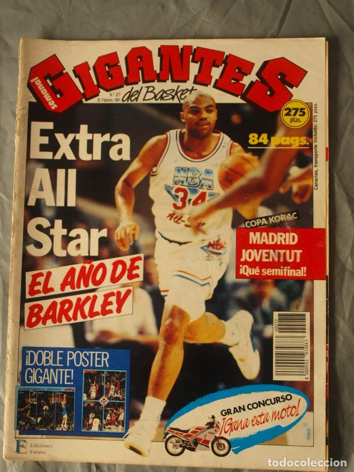 Coleccionismo deportivo: REVISTA BALONCESTO GIGANTES BASKET 277 1991 ALL STAR GAME CHARLES BARKLEY