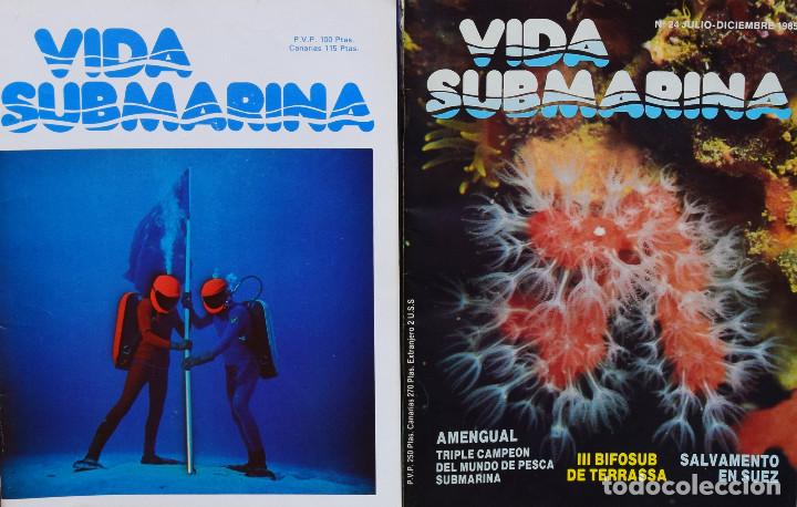 Coleccionismo deportivo: VIDA SUMBARINA (24 N&Uacute;MEROS - COMPLETA Y EN MUY BUEN ESTADO) - Varios Autores